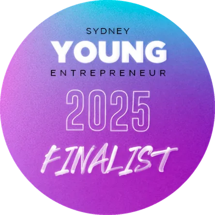2025 Young Sydney Entrepreneur Finance and Fintech Category Finalist